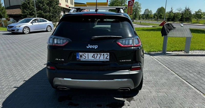 Jeep Cherokee cena 112900 przebieg: 77271, rok produkcji 2019 z Bobowa małe 67